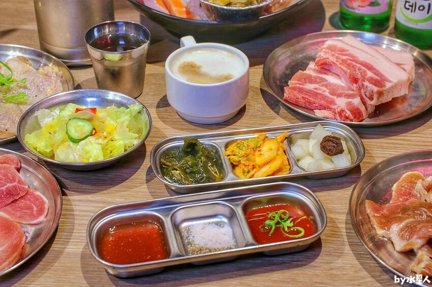 五花肉.KR mini韓國烤肉BBQ 吃到飽菜單