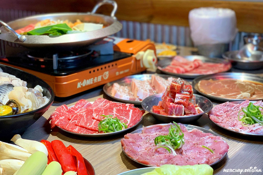 台中燒肉吃到飽 五花肉.KR mini韓國烤肉BBQ