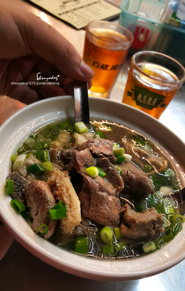 蓮昭旺牛肉湯：【小吃】蓮昭旺牛肉湯 in台南