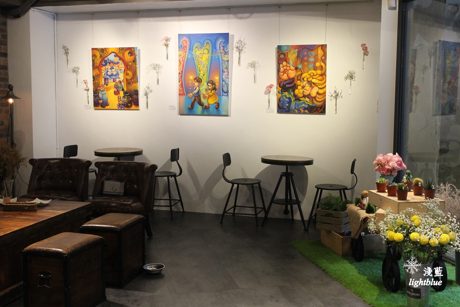 [ 中山國中站美食 ] 淺藍 × WellMore Pâtisserie維摩法式甜點～如咖啡廳一般愜意的甜點空間，免費wifi插座不限時