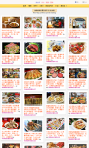 海綿飽飽的鳳梨城堡的美食牆