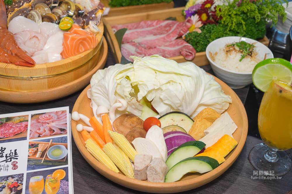 台中鍠樂極上和牛海鮮鍋物-41