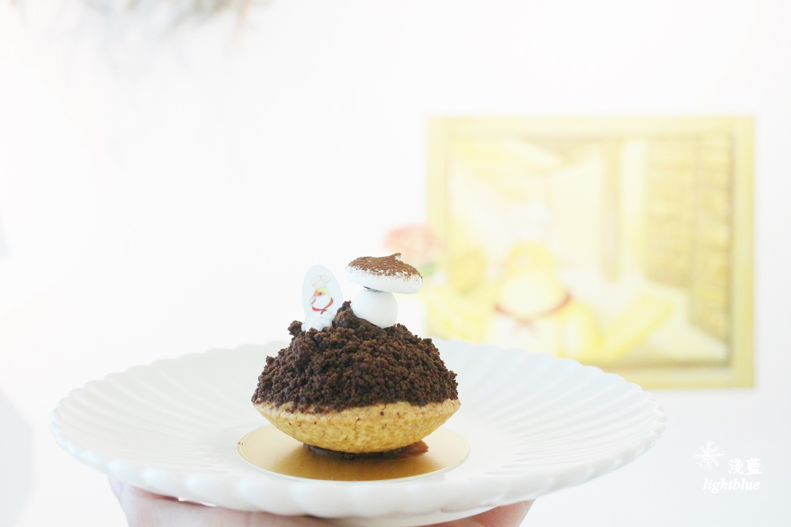 [ 科技大樓站美食 ] 淺藍 × 嗜甜點～巷弄裡的清新甜點店，還有可愛店兔