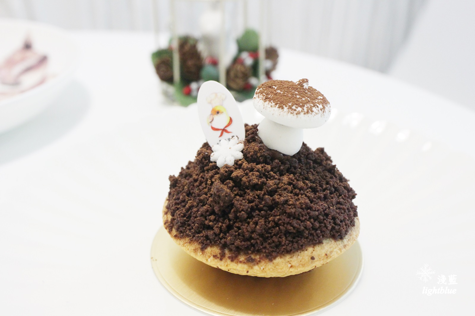 [ 科技大樓站美食 ] 淺藍 × 嗜甜點～巷弄裡的清新甜點店，還有可愛店兔