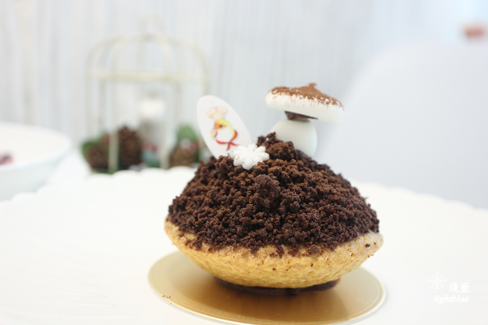 [ 科技大樓站美食 ] 淺藍 × 嗜甜點～巷弄裡的清新甜點店，還有可愛店兔