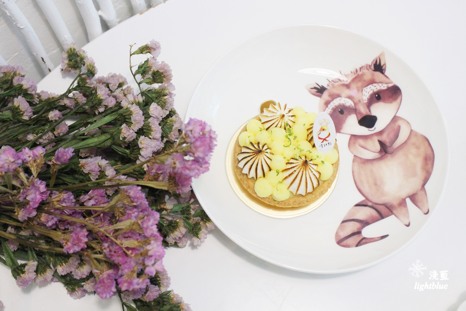 [ 科技大樓站美食 ] 淺藍 × 嗜甜點～巷弄裡的清新甜點店，還有可愛店兔