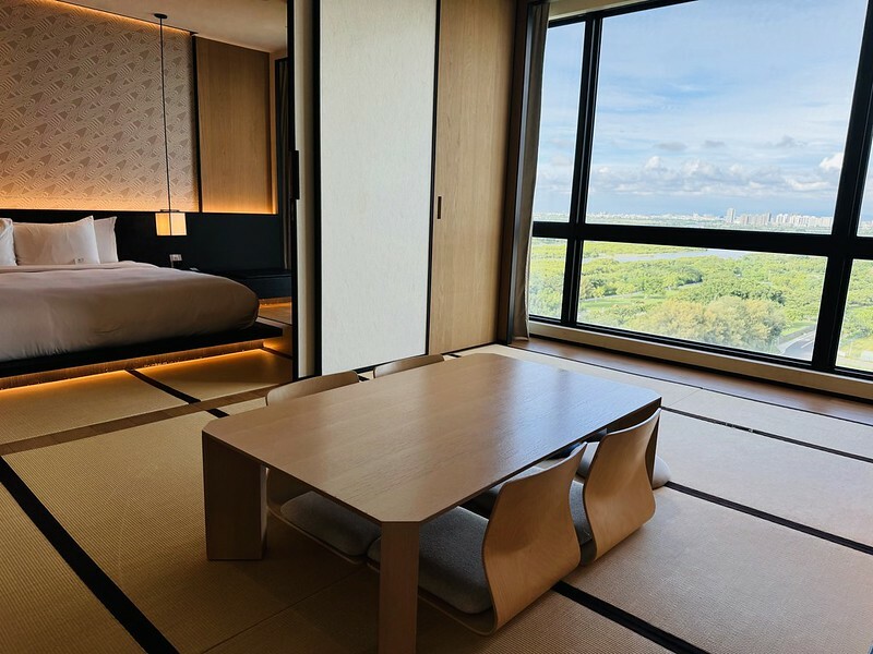 台南大員皇冠，假日酒店豪華日式榻榻米房。