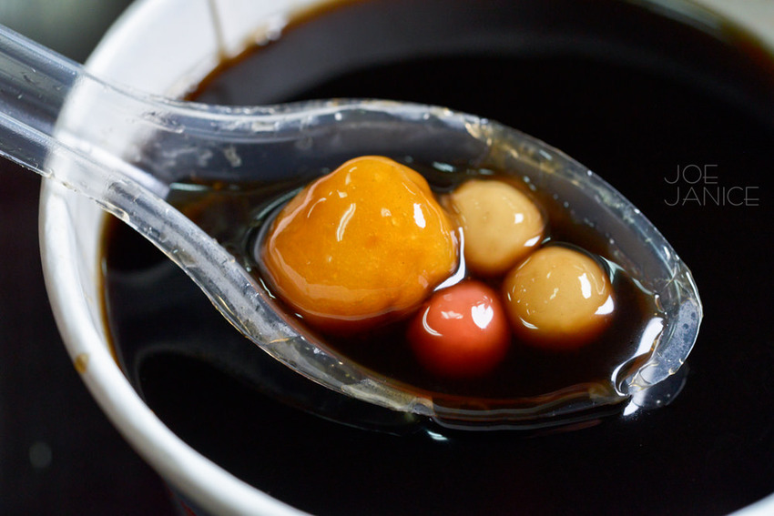 桃園美食【星大王甜品專賣】軟呼呼大湯圓 黑糖紅豆湯