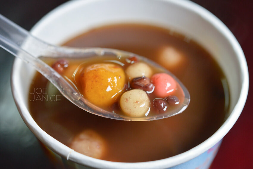 桃園美食【星大王甜品專賣】軟呼呼大湯圓 黑糖紅豆湯