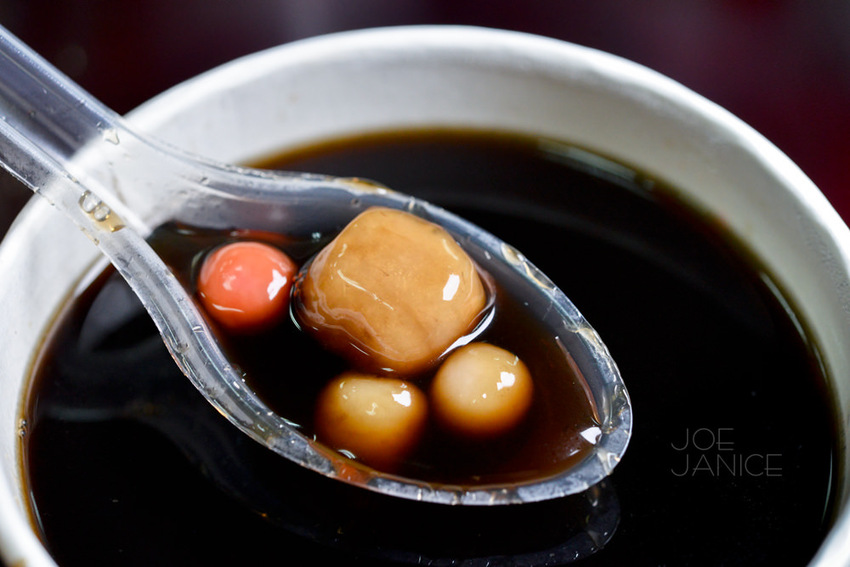 桃園美食【星大王甜品專賣】軟呼呼大湯圓 黑糖紅豆湯