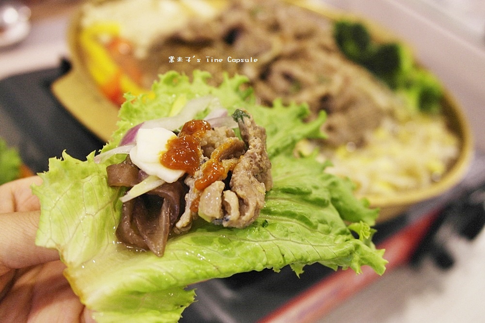 [台南佳里]韓春館 韓式料理-小錢也能吃大餐~銅盤烤肉+起司石鍋拌飯+人參糯米雞湯+起司年糕+海鮮泡菜煎餅!!味道超棒!