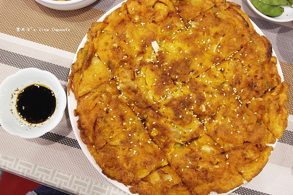 [台南佳里]韓春館 韓式料理-小錢也能吃大餐~銅盤烤肉+起司石鍋拌飯+人參糯米雞湯+起司年糕+海鮮泡菜煎餅!!味道超棒!