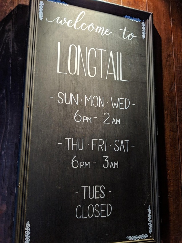 longtail 營業 時間