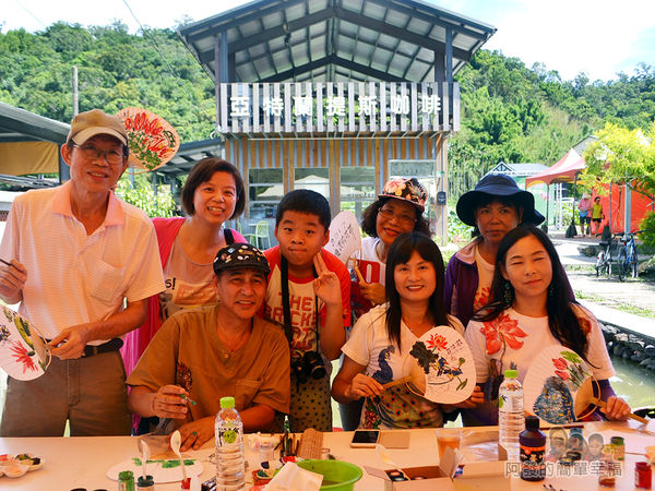 2017雙溪荷所在30-與繪畫藝術家留影