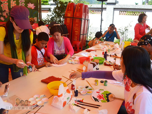 2017雙溪荷所在29-DIY彩繪扇活動
