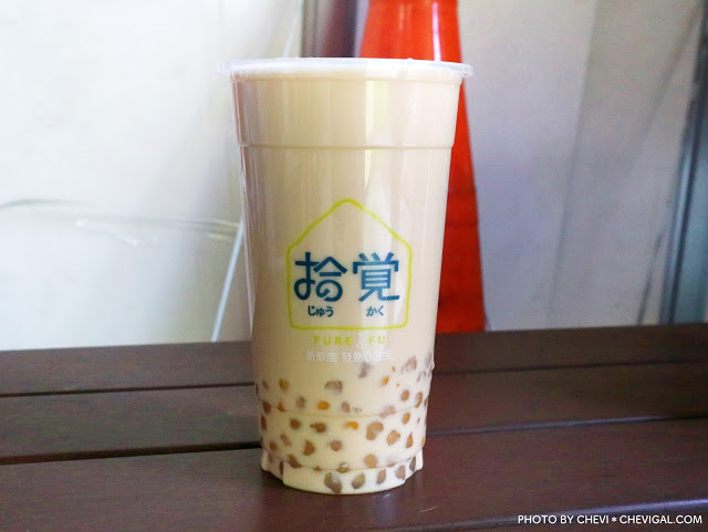 台中西區│拾覺細做輕軟勤美店＊冬季限定厚燒芋頭奶茶暖心上市！還有丸子三兄弟越嚼越上癮！