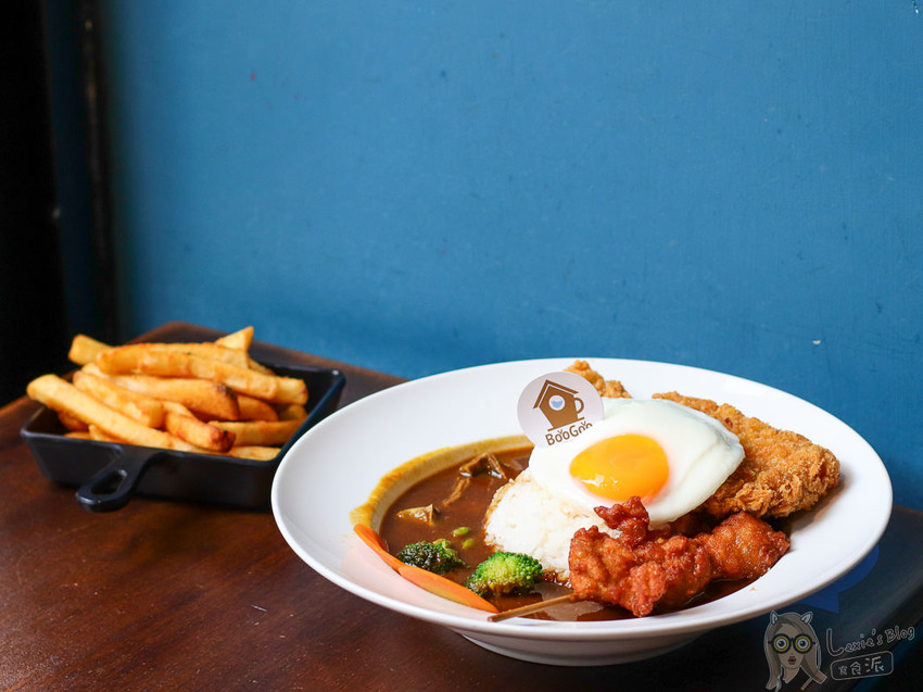 南京復興咖哩飯》Boogoo Cafe布咕咖啡，上班族午餐聚餐推薦，美味又飽足 - Lexies Blog，寫食派