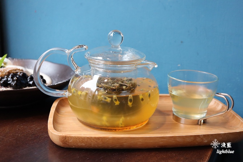 [ 南京復興站美食 ] 淺藍 × BooGoo Café  布咕咖啡～一盤三享受的咖喱飯、紅酒燉牛肉與珍珠奶茶磅蛋糕