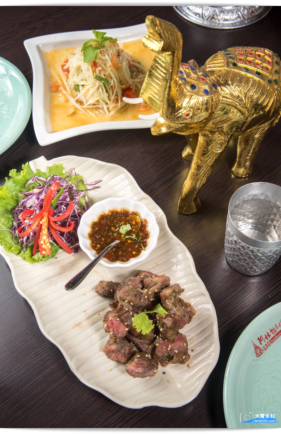 阿杜皇家泰式料理,高雄明誠店,皇宮般華麗裝潢,新鮮泰國香料做出道地泰國菜,高雄泰國菜推薦,家族聚餐推薦,高雄明誠路美食, - 大胃米粒 DAVID & MILLY