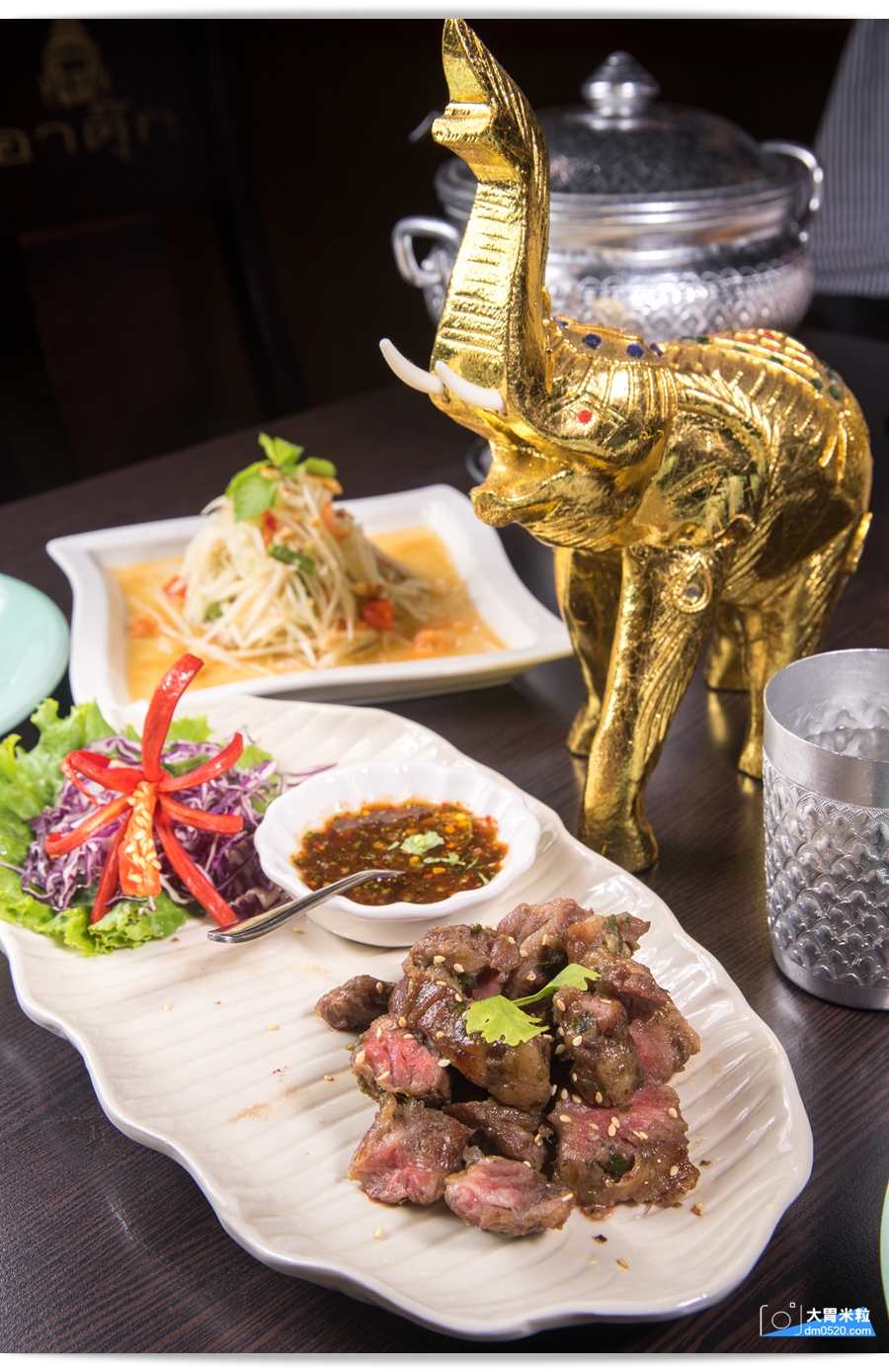 阿杜皇家泰式料理,高雄明誠店,皇宮般華麗裝潢,新鮮泰國香料做出道地泰國菜,高雄泰國菜推薦,家族聚餐推薦,高雄明誠路美食, - 大胃米粒 DAVID & MILLY