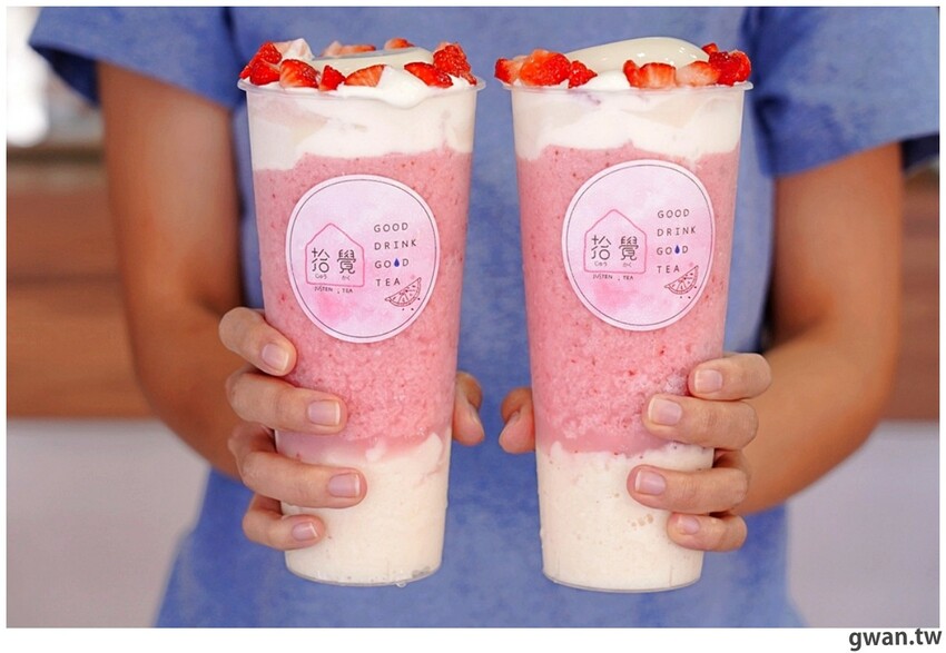 草莓季來囉~喝的草莓甜點,還有濃濃奶蓋!
