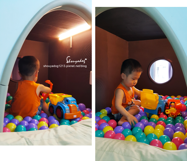 傑克堡親子民宿：【親子旅館】溜滑梯X球池 孩子們的瘋狂天堂  傑克堡 近花園夜市的台南北區住宿