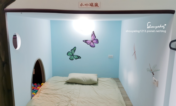 傑克堡親子民宿：【親子旅館】溜滑梯X球池 孩子們的瘋狂天堂  傑克堡 近花園夜市的台南北區住宿