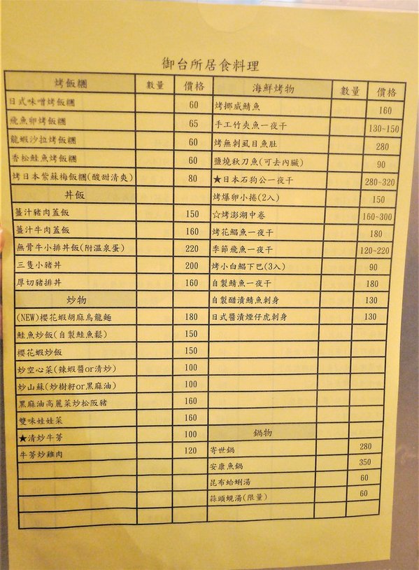 御台所：【板橋居酒屋】御台所，生啤酒喝到飽 / 一魚二吃 / 基隆漁港現撈直送漁獲