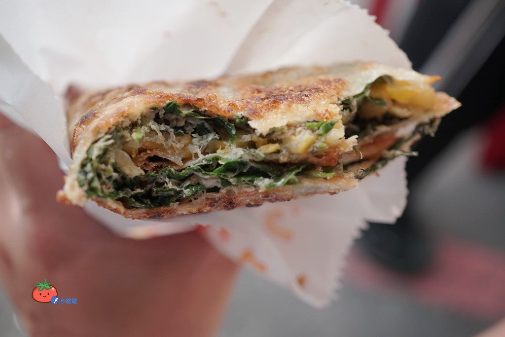 三重好吃蛋餅 脆皮蔬菜蛋餠