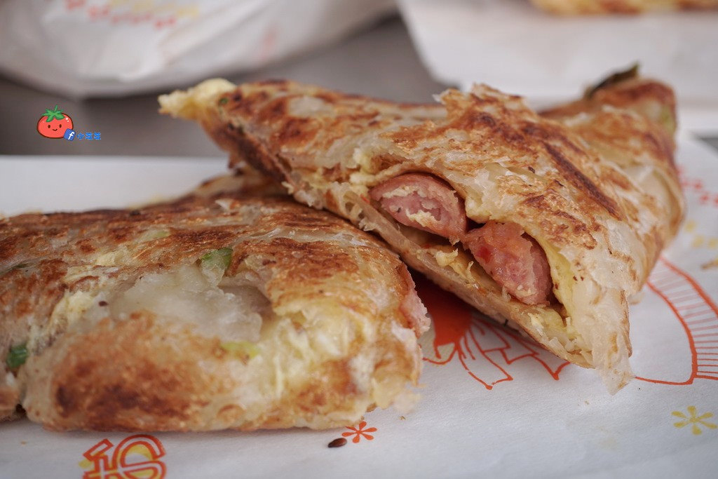 三重好吃蛋餅 脆皮蔬菜蛋餠