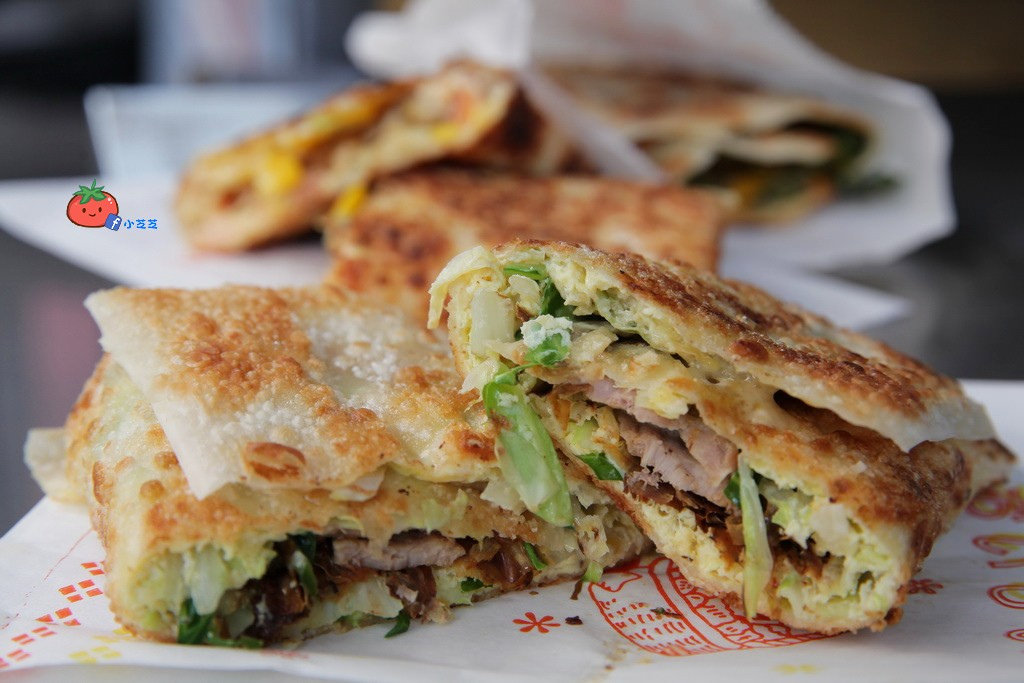 三重好吃蛋餅 脆皮蔬菜蛋餠