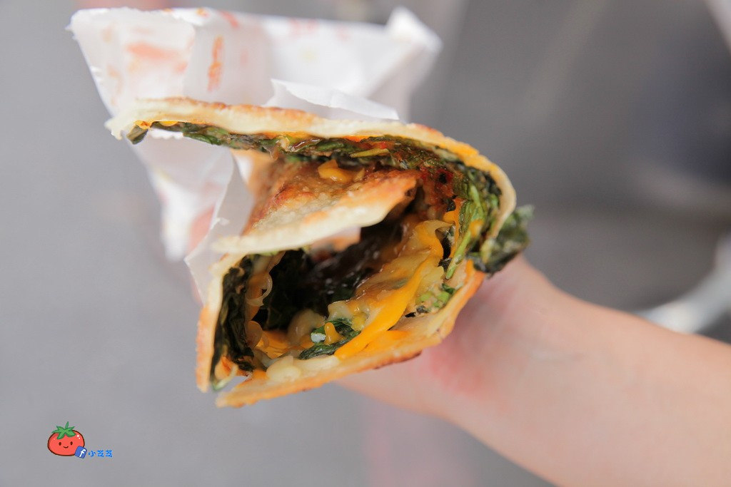 三重好吃蛋餅 脆皮蔬菜蛋餠