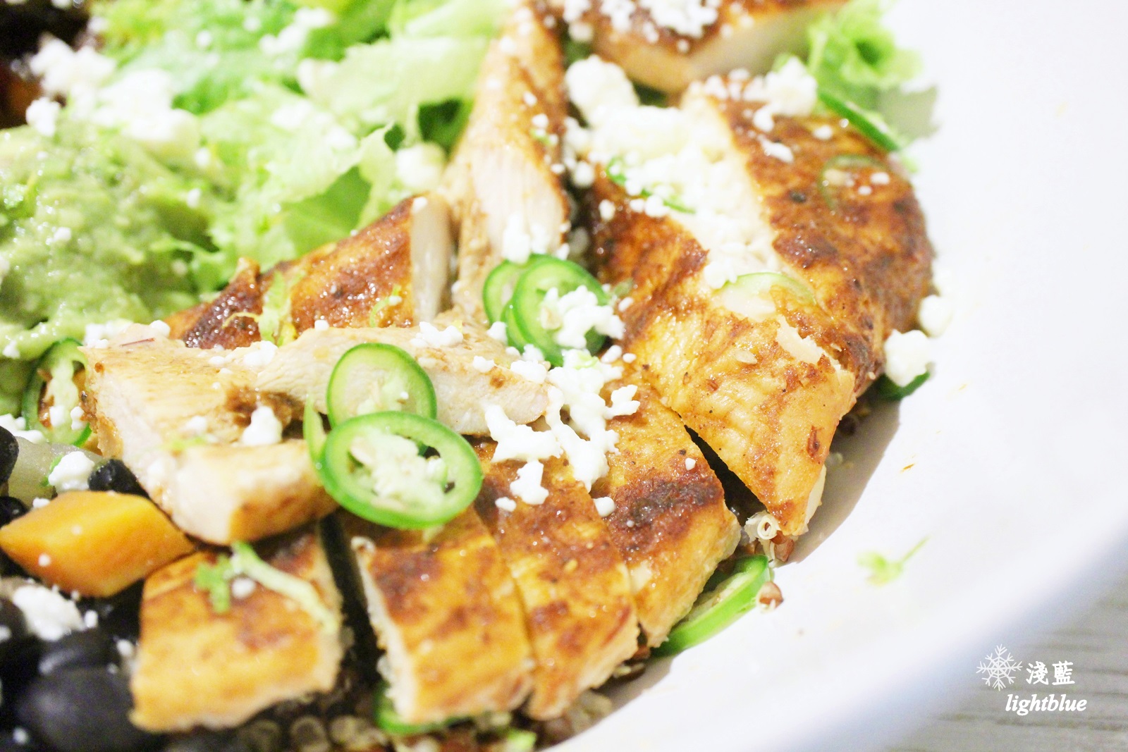 大安站美食:淺藍 × sugar pea~讓美味與健康達到平衡的繽紛沙拉與多穀料理