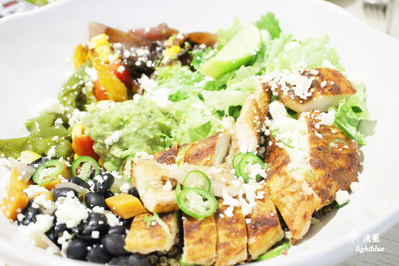 大安站美食:淺藍 × sugar pea~讓美味與健康達到平衡的繽紛沙拉與多穀料理