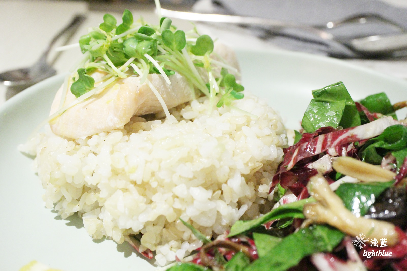 大安站美食:淺藍 × sugar pea~讓美味與健康達到平衡的繽紛沙拉與多穀料理