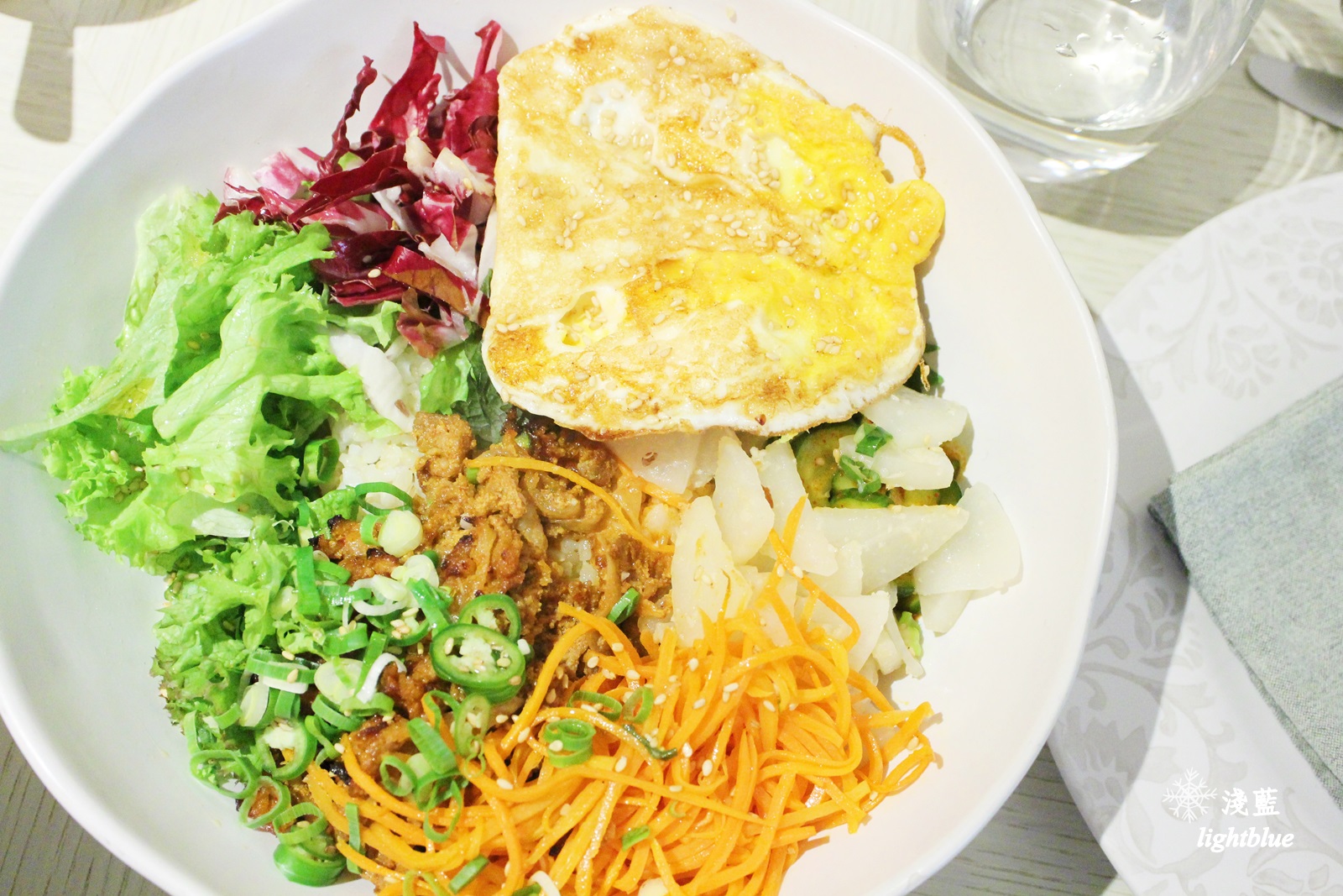 大安站美食:淺藍 × sugar pea~讓美味與健康達到平衡的繽紛沙拉與多穀料理