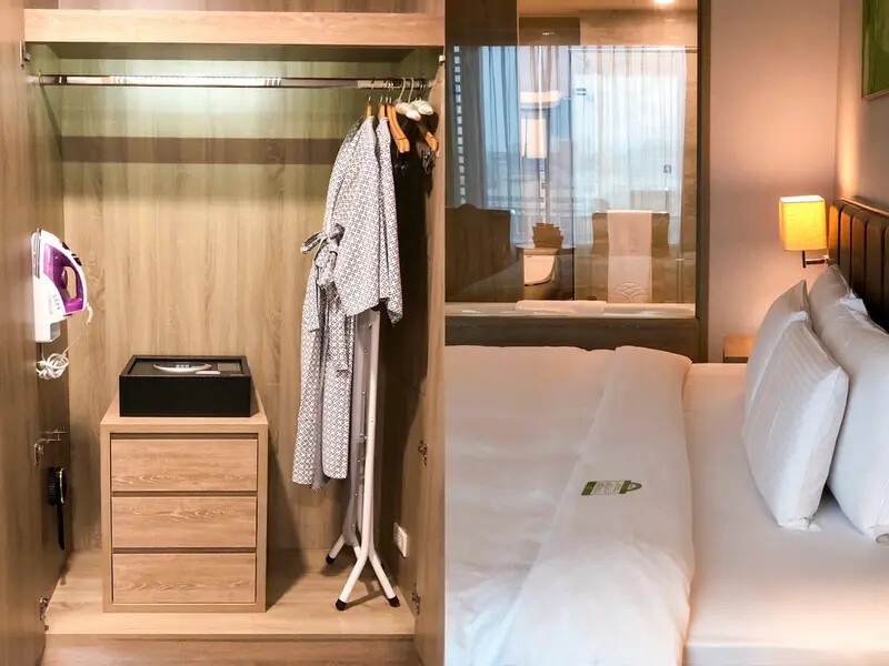 福容大飯店桃園機場捷運A8。搭機住一晚首選福容!健身房、美人