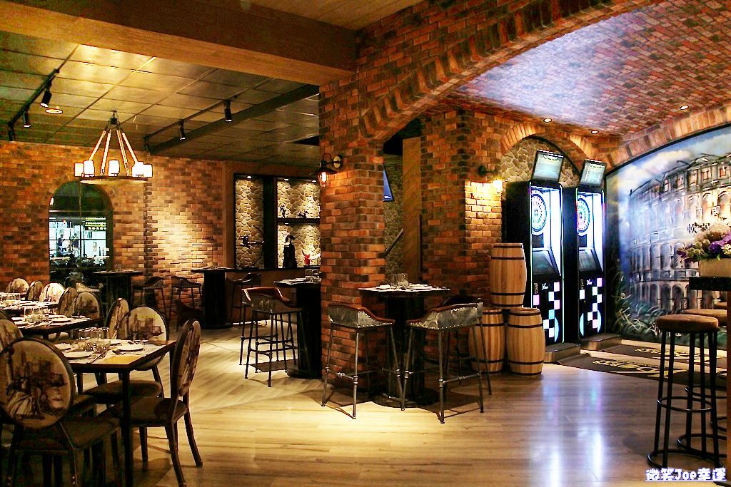 西區|台中餐酒館，ARENA遊戲主題餐廳，結合德州撲克與美食，想吃又想玩來這兒就對啦! - 微笑Joe幸運