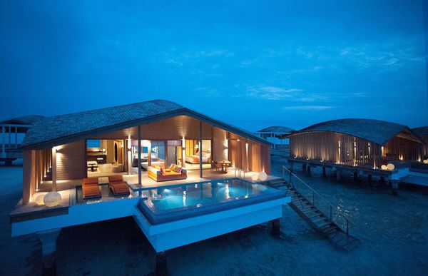Sunset Overwater Villa_Night (2)