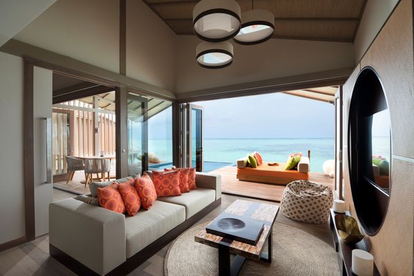 Sunrise Overwater Villa_living room