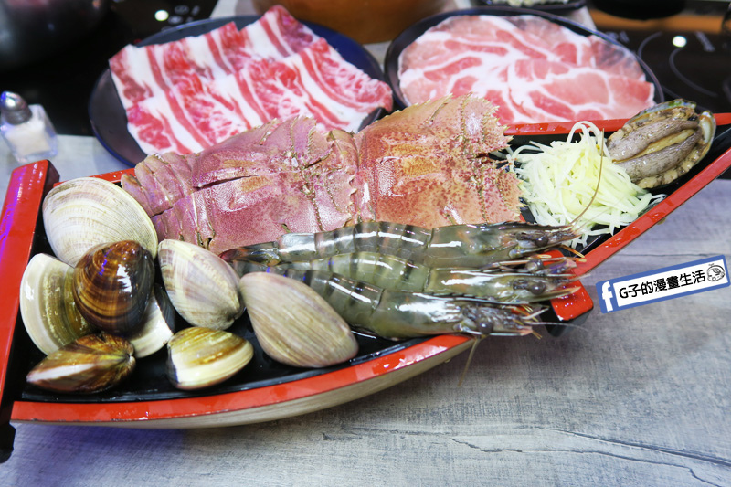 上官木桶鍋永和旗艦店.個人海鮮鍋.和牛.海神號