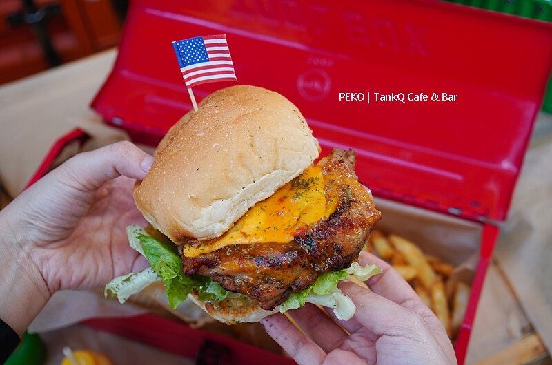 TankQ Cafe & Bar.松江南京美食.松江南京早午餐.TankQ早午餐.TankQ Cafe&Bar菜單.行李箱早午餐.台北美式餐廳.