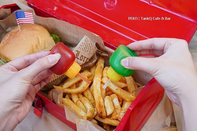 TankQ Cafe & Bar.松江南京美食.松江南京早午餐.TankQ早午餐.TankQ Cafe&Bar菜單.行李箱早午餐.台北美式餐廳.