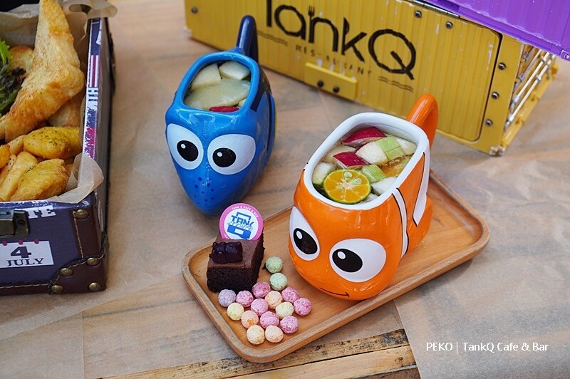 TankQ Cafe & Bar.松江南京美食.松江南京早午餐.TankQ早午餐.TankQ Cafe&Bar菜單.行李箱早午餐.台北美式餐廳.