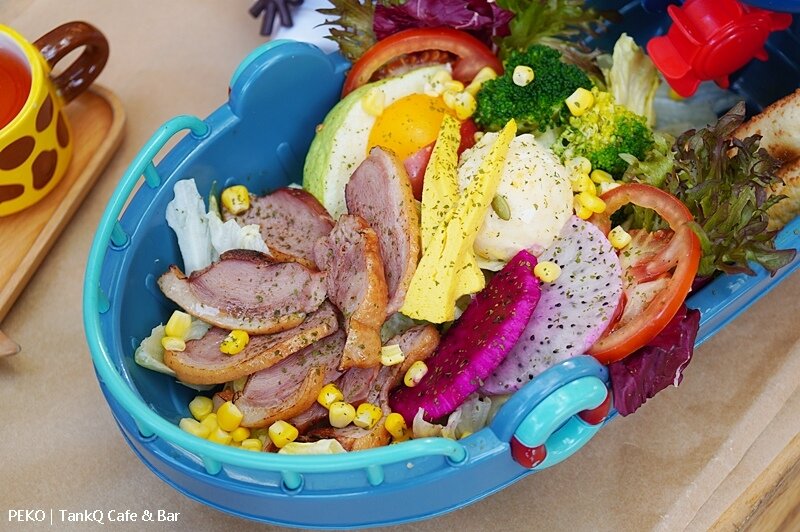 TankQ Cafe & Bar.松江南京美食.松江南京早午餐.TankQ早午餐.TankQ Cafe&Bar菜單.行李箱早午餐.台北美式餐廳.