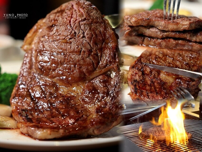 台北牛排控必訪！六張犁站亨利客原味炭烤牛排，高CP值Prime級牛排。