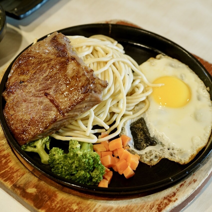 【台南安南區平價牛排推薦】魔力牛平價牛排｜雙拼270起，海陸