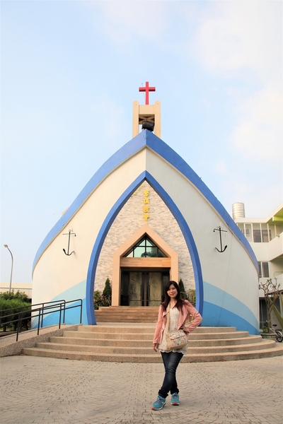 磐頂教會:【台中龍井景點】磐頂教會~線條優美船身設計,航出諾雅方舟意境