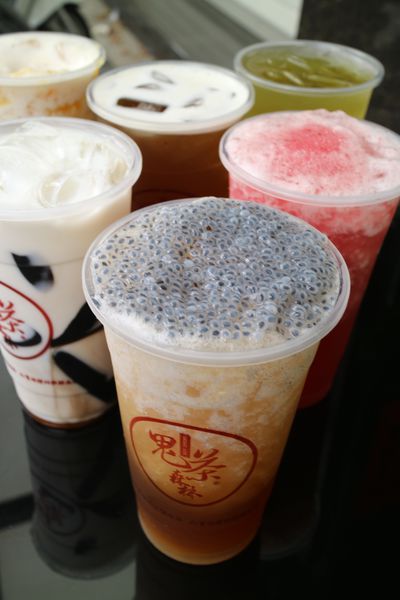 台南飲料外送鬼茶森林台南大成店冬瓜檸檬好酸甜