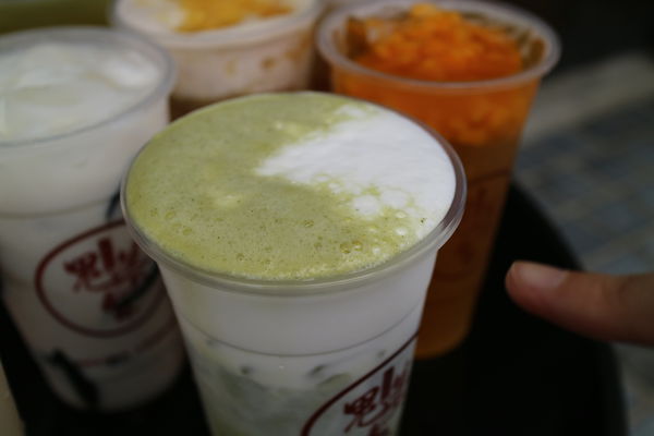 鬼茶森林台南大成店日式抹茶拿鐵